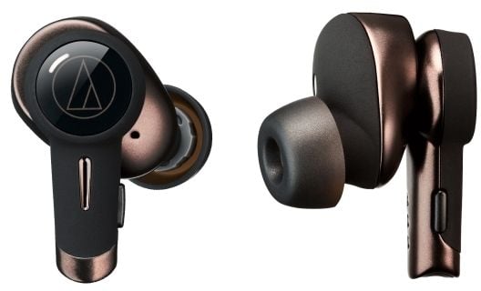 Audio-Technica ATH-TWX9, Langaton, Musiikki, 10 - 40000 Hz, Kuulokkeet, Ruskea