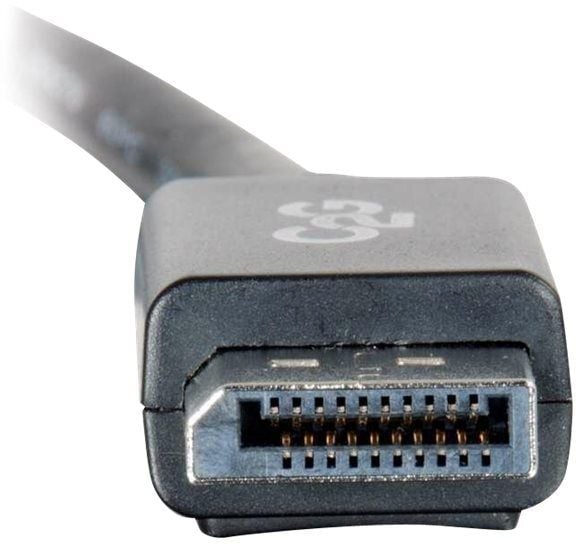 C2G 2m DisplayPort to Single Link DVI-D Adapter Cable M/M - DP to DVI - Black - DisplayPort-kabel - DisplayPort (hann) til DVI-D (hann) - 2 m - svart