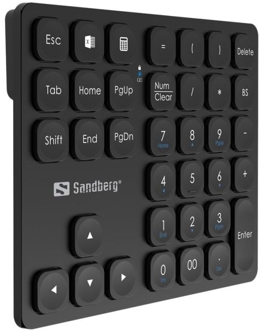 Sandberg Pro - Tastegruppe - trådløs - 2.4 GHz