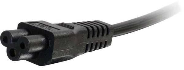 C2G 80606, 1 m, CEE7/7, C5-liitin, 250 V, 3 A