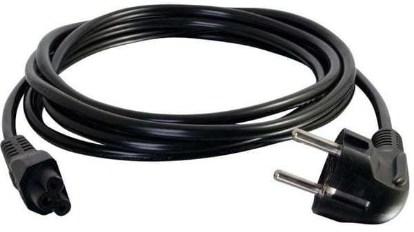 C2G 80606, 1 m, CEE7/7, C5-liitin, 250 V, 3 A
