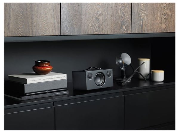 Audio Pro Addon C5 MkII - kaiutin - langaton - Bluetooth, Wi-Fi - sovellusohjattu - 2-tie - musta