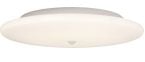 LED-Plafond Moon Slim PIR 320, 3000 K/4000 K via DIP-switch. 1700 lm, Ra 80, 3SDCM, 17,5 W, IP44, 230 V. PIR-sensor.