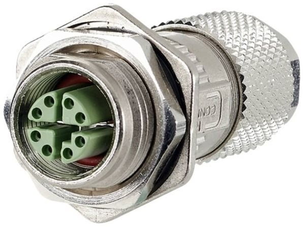 METZ CONNECT - Nettverkkontakt - 8-pins M12 (P) til 8-pin IDC (P) - skjermet - CAT 6a - IEEE 802.3an