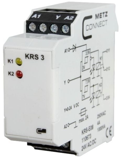 Metz Connect 110673 Rajakytkin 24, 24 V/AC, V/DC (max) 1 x vaihtokytkin 1 kpl