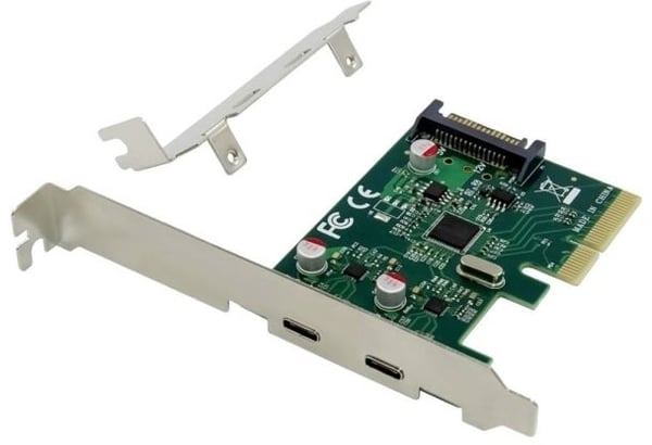 Conceptronic EMRICK07G, PlayStation Network, USB 3.2 Gen 2 (3.1 Gen 2), PCI 2.0, SATA 15-pin, Grønn, PC