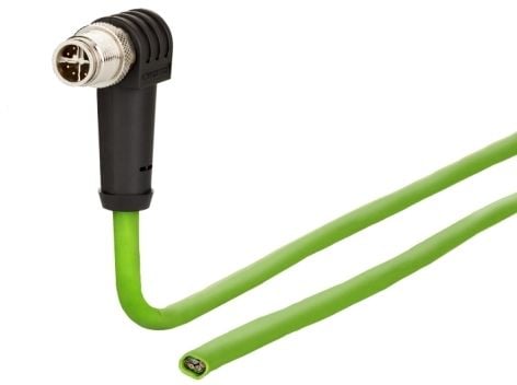 METZ CONNECT 142M2X90010, IPX7, 2 m, -30 - 90 °C, -30 - 90 °C