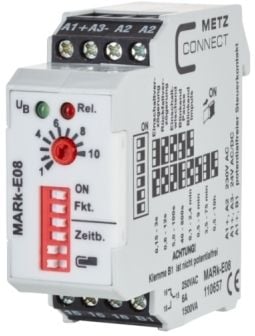 Metz Connect 110657 MARk-E08 Tidsrelä Multifunktionellt 230 V/AC 1 st 1 x omkopplare