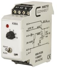 METZ CONNECT KMA-R-E08, harmaa, 24 V, 22,5 mm, 60 mm, 61,3 mm, 70 g