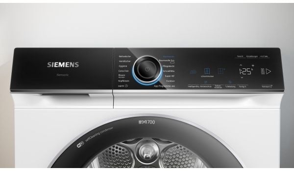 Siemens extraKlasse iQ700 WQ45B2B40 - Tørker - Wi-Fi - høyde: 85 cm - frontileggelse - hvit