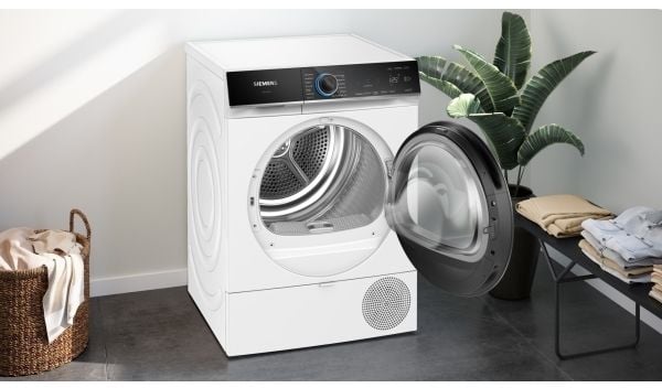 Siemens extraKlasse iQ700 WQ45B2B40 - Tørker - Wi-Fi - høyde: 85 cm - frontileggelse - hvit