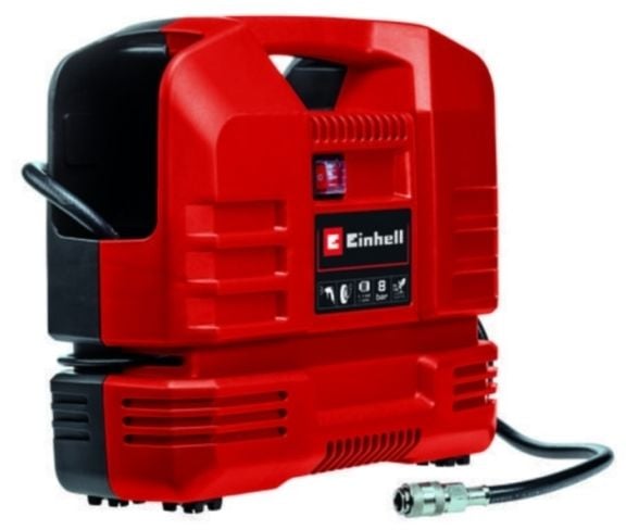 Einhell TC-AC 190 OF-sett, 190 l/min, 8 bar, 1100 W, 5 kg