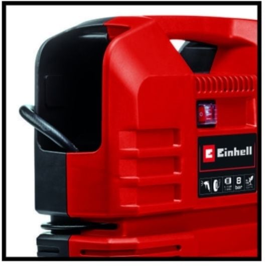 Einhell TC-AC 190 OF-sett, 190 l/min, 8 bar, 1100 W, 5 kg