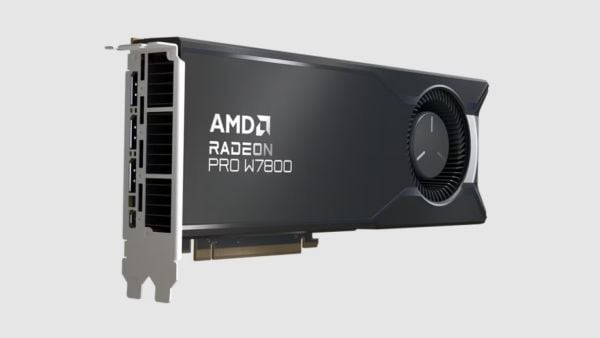 AMD Radeon Pro W7800 - Grafikkort - Radeon Pro W7800 - 32 GB GDDR6 - PCIe 4.0 x16 - 3 x DisplayPort, Mini DisplayPort
