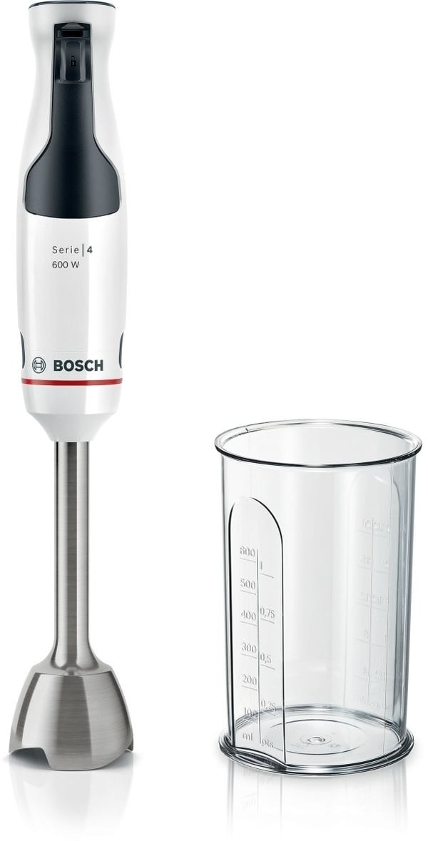 Bosch Serie | 4 ErgoMaster MSM4W210 - Håndmikser - 600 W - hvit