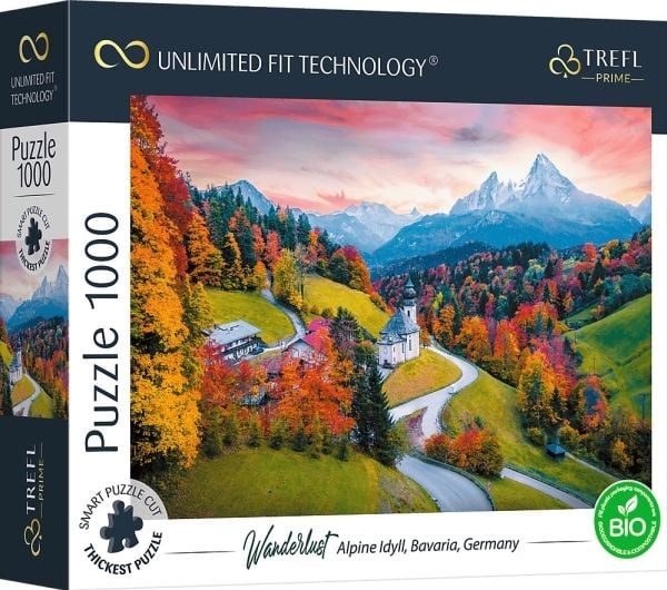 TREFL PRIME palapeli "Bavaria", 1000 det.