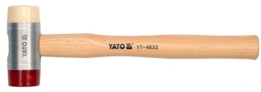 Yato YT-4630, Slegge, Nylon, Tre, 250 mm, 150 g, 2,2 cm