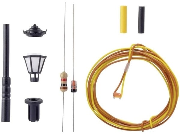 Viessmann Modelltechnik N parkeringslanterne enkel byggesett 6620 1 stk