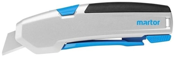 Martor 625016.02 premium sikkerhetskniv for arbeid i korrosive omgivelser med rustfri trapesklinge 1 stk