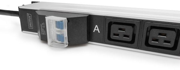 DIGITUS - Strømfordelingslist - 32A - AC 230 V - 8000 watt - 73000 VA - enkeltfase - inngang: IEC 60309 - utgangskontakter: 28 (24 x IEC 60320 C13,...