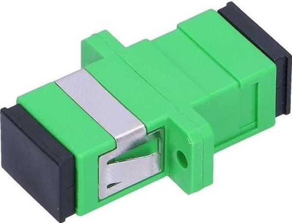 Extralink SC/APC | Sovitin | Yksimuototekniikka, Simplex, vihreä