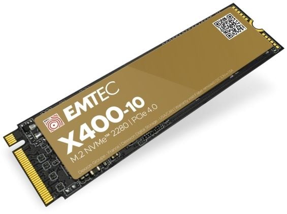 EMTEC Power Pro X400-10 - SSD - 4 TB - intern - M.2 2280 - PCIe 4.0 x4 (NVMe)