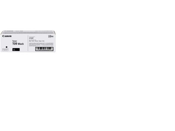 Canon TONER T09 BK, 7600 sivua, Musta, 1 kpl