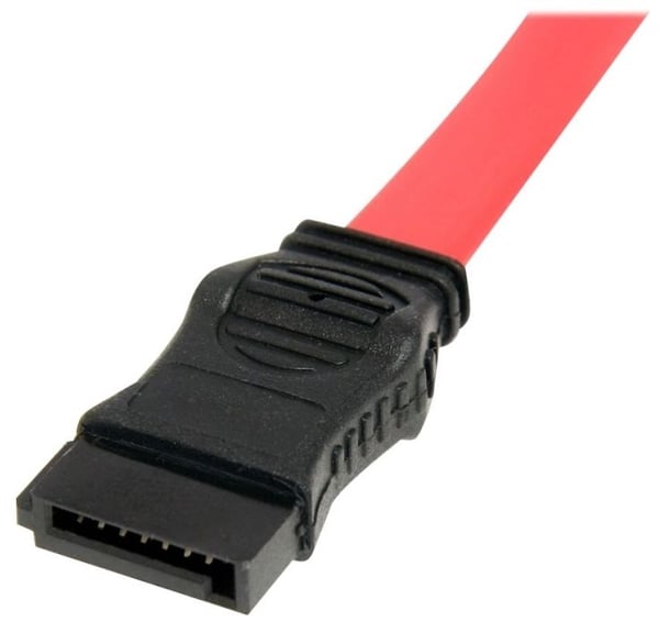 StarTech 20in Slimline SATA to SATA with LP4 Power Cable Adapter - slim SATA Adapter - slimline Adapter - slim SATA to SATA (SLSATAF20) - SATA-kabe...