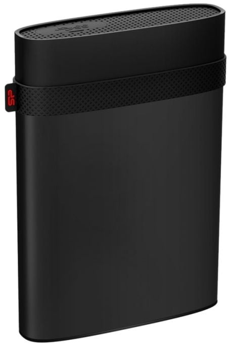 SILICON POWER Armor A85B - Hårddisk - 1 TB - extern (portabel) - 2.5" - USB 3.2 Gen 1 - 256 bitars AES - svart