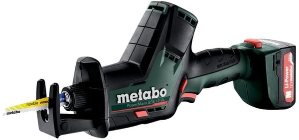 Metabo SSE 12 BL - Frem- og tilbakegående sag - trådløs - 2 batterier - 12 V