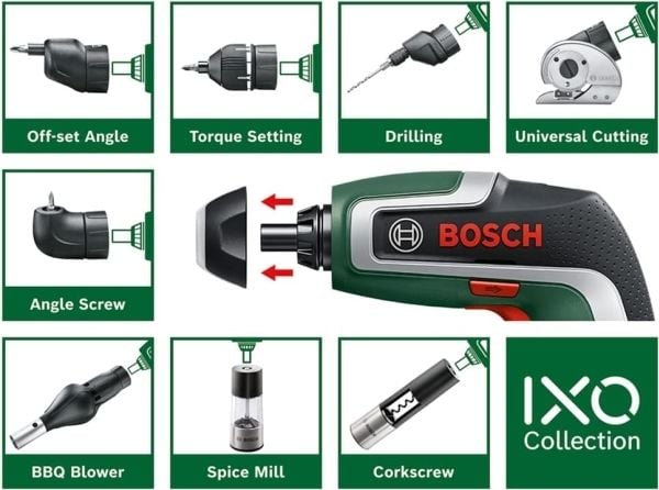 Bosch IXO VII Set - Skrutrekker - trådløs - 3.6 V