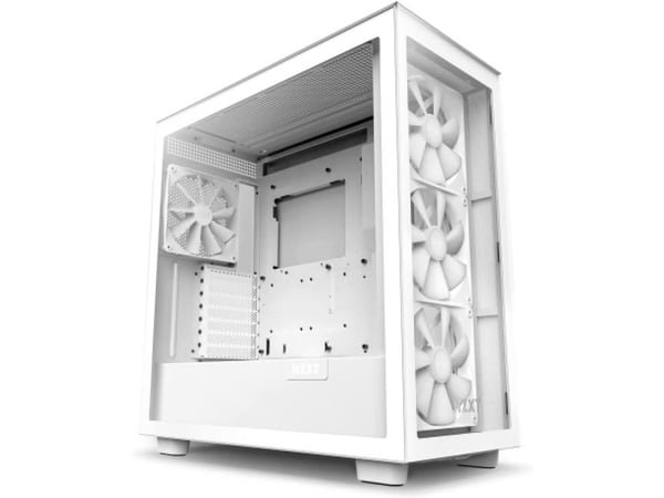 NZXT CM-H71EW-02, Midi Tower, PC, Hvit, ATX, Micro ATX, Mini-ATX, 3x 140 mm, 120,140 mm