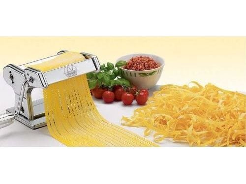 Marcato 022701 Mafaldine Accessoire pour Machine à Pâtes Atlas 150 Acier Gris 8 mm