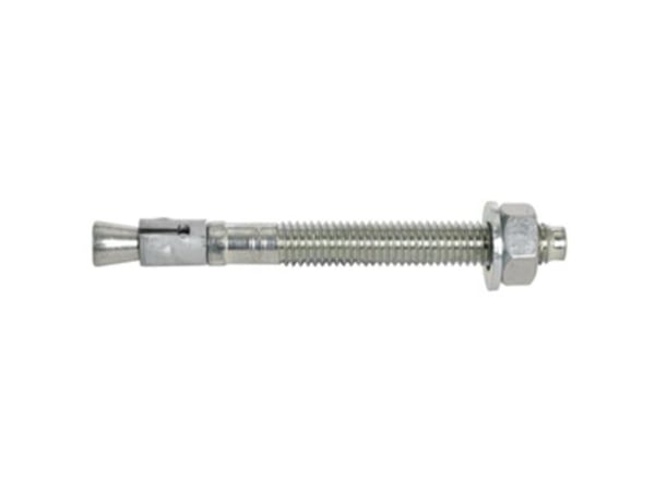Fischer 45571, Gjenget anker, Betong, Sinkbelagt stål, Sølv, Galvanisert stål, 120 mm
