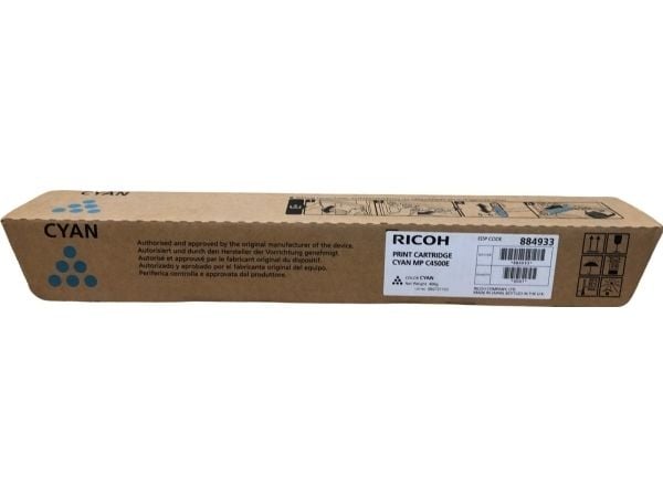 Ricoh Toner 884933/888611/842037 Cyan Original (884933=888611=842037)