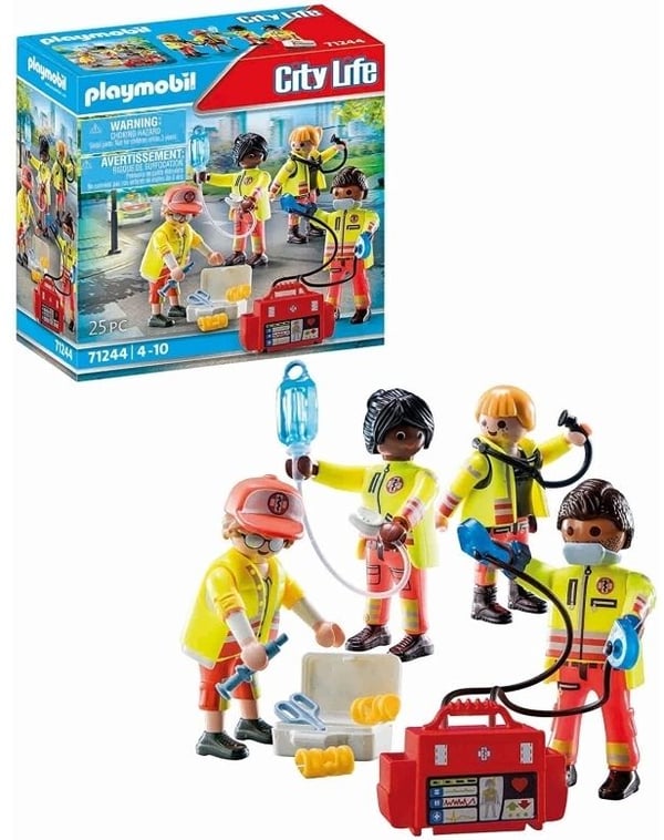 Playmobil City Life 71244, Action/ Eventyr, 4 år, Flerfarget, Plast