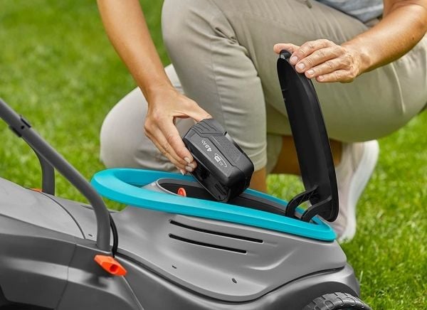 Gardena PowerMax batterigräsklippare - 18V