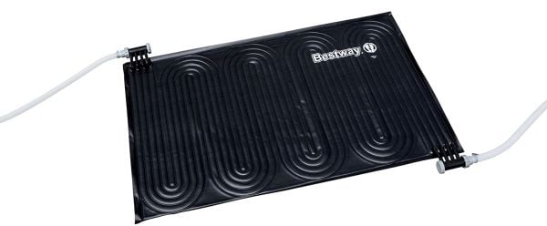 Bestway 58423, Solvärmematta för pool, Svart, Polyvinylklorid (PVC), 1,46 m², 3 - 5 ° C, 1100 mm