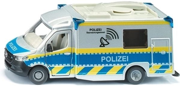 Siku Mercedes-Benz Sprinter Police, Politibilmodell, Montert på forhånd, 1:50, Mercedes-Benz Sprinter, Alle kjønn, Metall, Plast