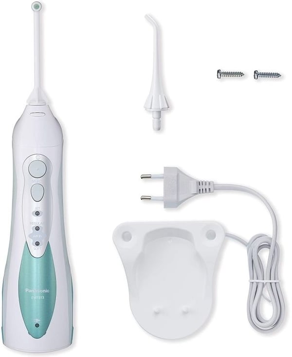 Panasonic EW1313 - Mundusch - sladdlös - vit/grön