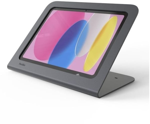 Heckler WindFall - Ställ - för surfplatta - låsbar - stål - gråsvart - skrivbord - för Apple iPad Wi-Fi