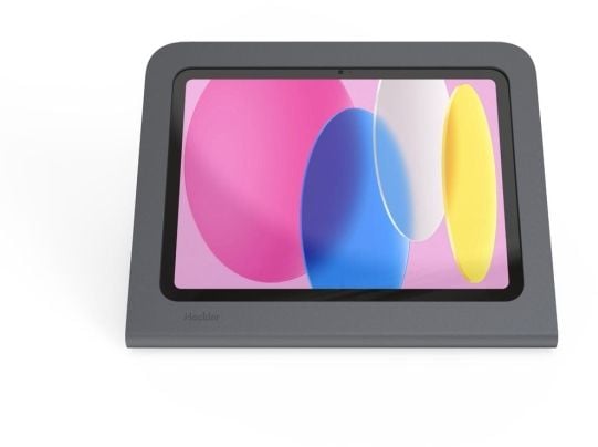Heckler WindFall - Ställ - för surfplatta - låsbar - stål - gråsvart - skrivbord - för Apple iPad Wi-Fi