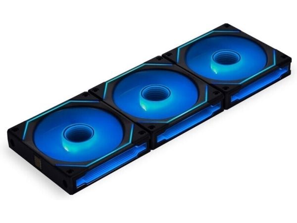 Lian Li UNI FAN SL-INFINITY UF-SLIN120-3B - Kabinettvifte - 120 mm - svart (en pakke 3)