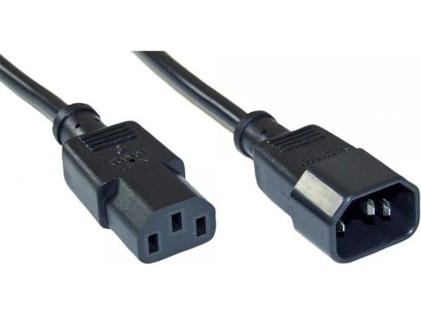 InLine C13 till C14 enhets- och förlängningskabel 7 m