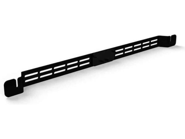 Flexson FLXSARWM1021, Kiinnike, Seinä, Musta, Ruostumaton teräs, 370 mm, 60 mm