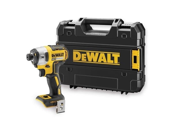 DeWALT DCF887NT-XJ, Iskuväännin, Musta, Keltainen, 1/4", Akku, Litiumioni (Li-Ion), 18 V - SOLO