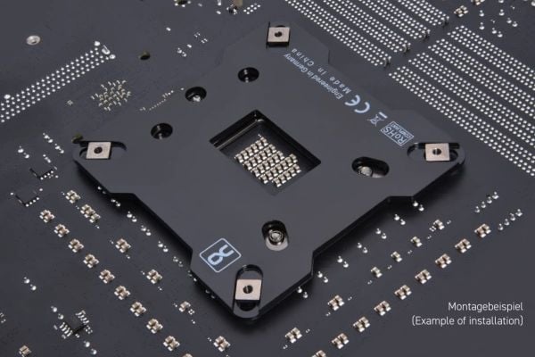 Alphacool Core Backplate XPX/Eisbaer LGA 115X/1200/1700 metallia