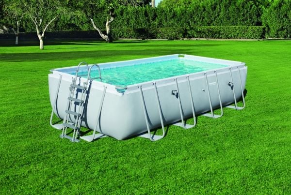 Bestway 58331, Stige, Blå, Hvit, Metall, Plast, 1220 mm, 11,6 kg, 1 stykker