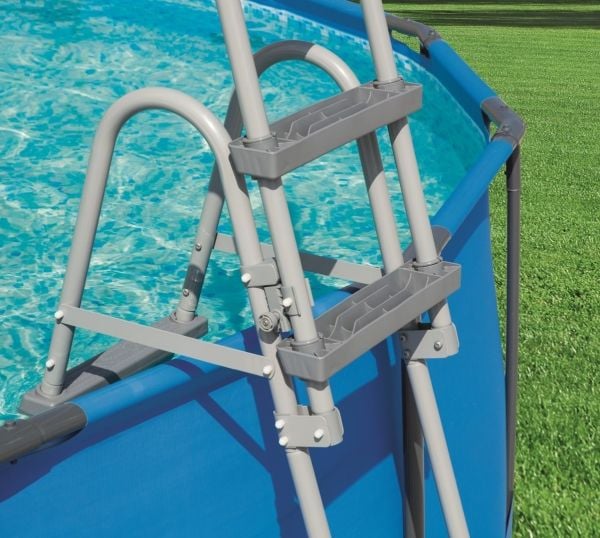Bestway 58331, Stige, Blå, Hvit, Metall, Plast, 1220 mm, 11,6 kg, 1 stykker