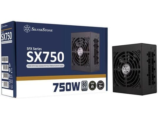 Silverstone SST-SX750-PT V.1.1 SFX virtalähde 80 PLUS Platinum, modulaarinen - 750 Watt